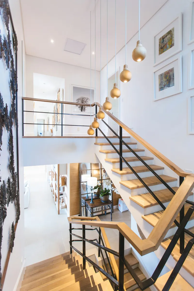 Escalier dans une maison, accidents de la vie courante