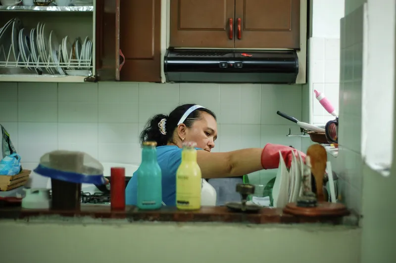 Tâche ménagère en cuisine, accidents de la vie courante