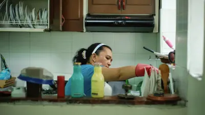 Tâche ménagère en cuisine, accidents de la vie courante